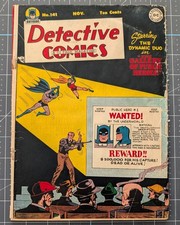 Detective Comics #141 (1948) Golden Age Batman & Robin - Complete Raw Vintage picture