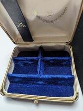 Westinghouse Royal Blue Jewelry Box Vintage picture