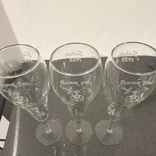 Set Of 3 Vintage Shriners Drinking Glasses 1985 Freemasons picture