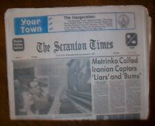 Vintage 1981 Michael Metrinko Iran American Hostage Scranton Times USA Newspaper picture