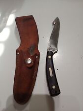 Vintage Schrade Old Time 1580T Gut Hook Knife picture