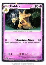 Kadabra 064/165 Cosmos Holo Promo Scarlet & Violet 151 Pokemon Near Mint picture