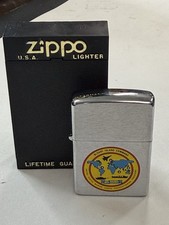 ZIPPO 1993 BLOUNT ISLAND MARINE CORP COMMAND LIGHTER SEALED IN BOX E293 picture