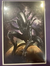 Alien #1 VF+ 2021 Marvel Mico Suayan Virgan Variant Xenomorph Cover NM+ picture