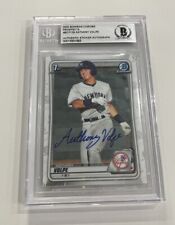 2020 BOWMAN CHROME PROSPECTS #BCP139 ANTHONY FOX AUTO BGS picture