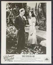 1940s Jackie Cooper Deanna Durbin 1996 Universal Hollywood 8x10 PR Photograph picture