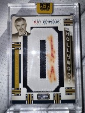 2008 Donruss Celebrity Cuts Burt Reynolds H-BR Patch Autograph Card #’/45 picture