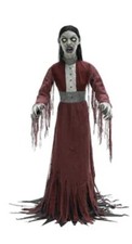 Haunted Living 5-ft Pneumatic Ghostly Woman BNIB Halloween Prop picture