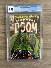 Marvel Super Heroes #20 CGC 7.0 Silver-Age Dr. Doom Marvel Comics Key picture