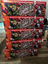 Mountain Dew Citrus Cherry Game Fuel - Limited 12 Cans Case Halo Infinite - NEW picture