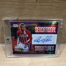 Panini Prizm FIFA 2025-26 Ronaldo PSV Sensational Signatures Auto SS-R 10/25 picture