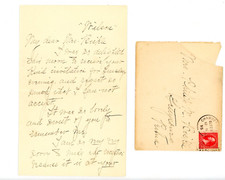 1895 Handwritten Letter envelope Mrs Philip M Bickle Beckle ? Gettysburg PA picture