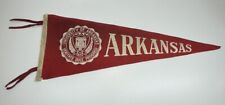 Vtg University of Arkansas Wool Pennant Sports Razorbacks Football READ picture