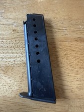 Original German WWII Walther P38 Pistol Magazine P38V Upside Down E/135 picture