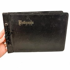 Antique 1920s 1930s Photo Album 96 Original Photographs Vernacular Snapshots picture