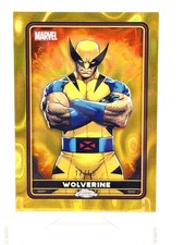 2025 Topps Chrome Deadpool #5 Wolverine Gold Lava #17/50 Color Match picture
