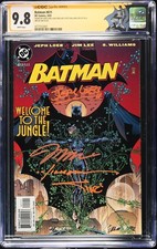Batman #611 CGC SS 9.8 | FOUR CREATOR SIGNATURES LEE, SINCLAIR, WILLIAMS, LOEB picture