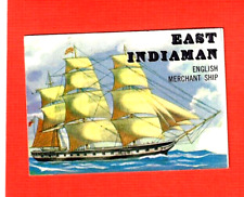 1955 TOPPS  RAILS AND SAILS   #146    EAST INDIAMAN   NM/MINT picture