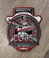 Canadair CL-415 Super Scooper Firefighting Airplane (Air Tanker) AeroFlite Patch picture
