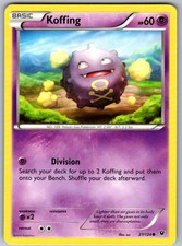 POKÉMON TCG KOFFING 27/124 COMMON FATES COLLIDE NEAR MINT picture