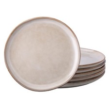AmorArc Ceramic Dinner Plates Set of 6, 10.5 Inch Handmade Reactive Glaze Sto... picture