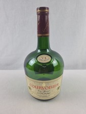Courvoisier French Cognac Empty Green Bottle VS Very Special 1 L Empty Bottle picture