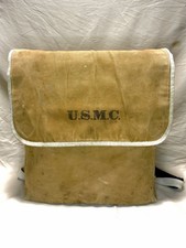 Rare Pre WW1 M1912 Blanket Bag Pack USMC Marine Corps Period Modified Stenciled picture
