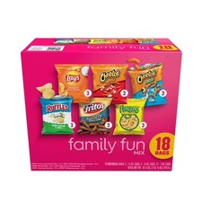 Frito-Lay Family Fun Mix Variety Pack Snack Chips, 18 Count Multipack picture