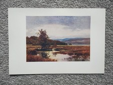 Loch Vennachar, Perthshire, Scotland - Antique Print - 1912 picture