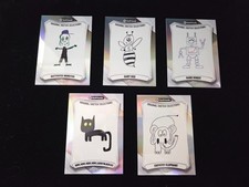 2026 Topps Chrome VeeFriends: ORIGINAL SKETCH SELECTIONS OSS-1 - 5 Full Set picture