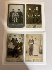 Lot 4 Antique Photo Reprints Judaica New Haven CT Studio Cabinet Card Copies picture