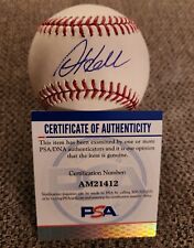 DL HALL SIGNED OMLB BASEBALL BALTIMORE ORIOLES PSA/DNA AUTHENTICATED #AM21412 picture