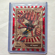 Topps 2026 Topps Mint Marvel (MCU) Ms. Marvel #49 Red Diamanté 1/5 picture