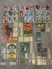 1966 BATMAN (Red Bat A Series) Trading Card LOT - See Photos picture