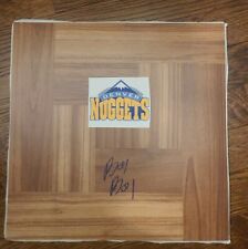 BOL BOL SIGNED FULL FLOORBOARD  DENVER NUGGETS TALL CENTER OREG WCOA+PROOF WOW  picture