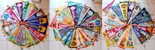 Vintage 1960s 1970s Souvenir Pennants Lot of 60 Travel Parks Attractions picture