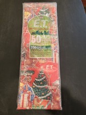 Vtg E.T. The Extra-Terrestrial Christmas Gift Wrap 50 Sq Ft Extra Wide 200