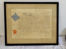 Original 1898 Queen Victoria British Army Officer Commission Document Signed picture