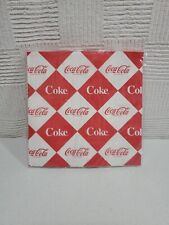Coca-Cola COKE Luncheon Napkins 1960s Alternating Diamonds 20 Ct NEW picture
