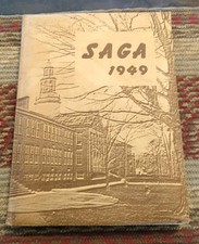 Vintage Saga 1949 State Teachers College Brockport NY Yearbook picture
