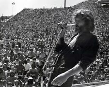 Kris Kristofferson performs before huge crowd 1977 A Star is Born 11x17 poster picture