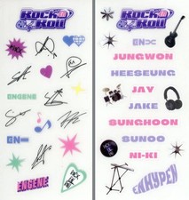ENHYPEN PVC Sticker 2pc Set GLOBAL FANCLUB ENGENE Japan picture