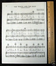 CREIGHTON UNIVERSITY Vintage Song Sheet c 1938 