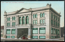 ca. 1910 Elks' Hall BPOE San Diego California Historic Vintage Postcard A2556 picture