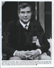Press Photo Nick Buoniconti, new sportscaster of HBO's