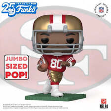 Funko Pop NFL 10” Jumbo Jerry Rice San Francisco 49ers Figure #243 picture