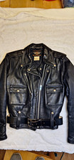 RARE 1950s Vintage Harley Davidson Cycle Queen Leather Jacket Women's Excellent picture