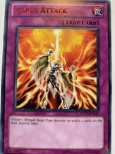 Yugioh Icarus Attack DL11-EN020 Rare Red NM picture