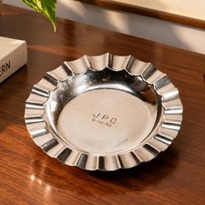 Neat Vintage Mid Century Modern MCM Sterling Silver Ashtray Dish Catchall picture