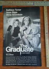 KATHLEEN TURNER / ALICIA SILVERSTONE BROADWAY IN PERSON AUTOGRAPH POSTER picture